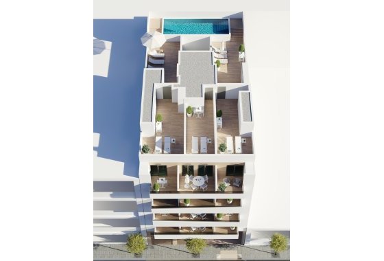 Apartamento - Nueva construcción  - Torrevieja - Centro