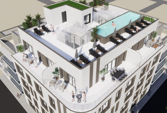 Apartamento - Nueva construcción  - Torrevieja - El acequión