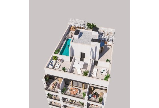 Apartment - New Build - Torrevieja - Playa de El Cura