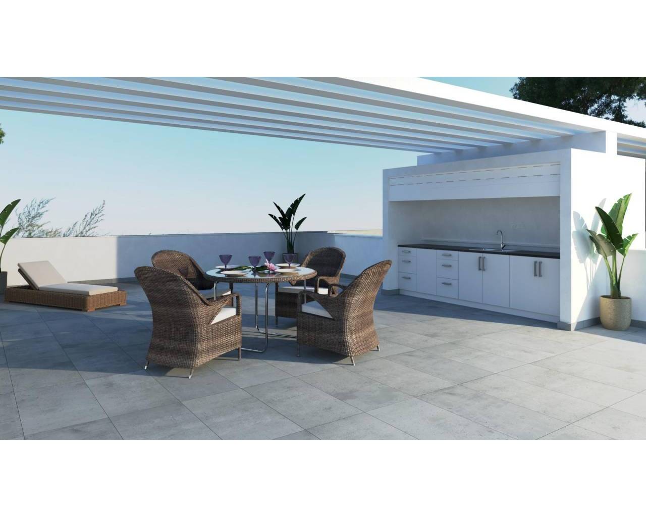 Bungalow - New Build - Pilar de la Horadada - pueblo