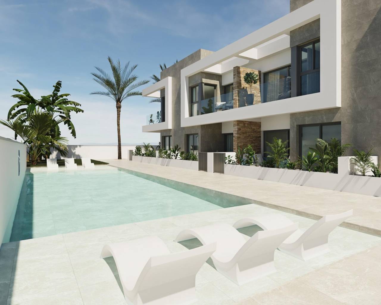 Bungalow - New Build - Pilar de la Horadada - pueblo
