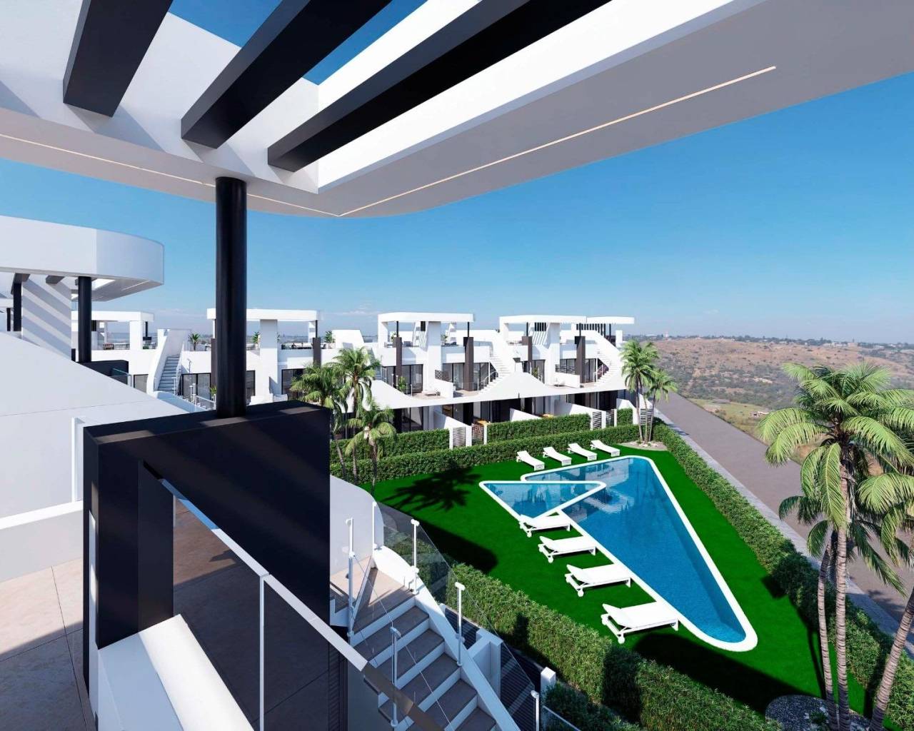 Bungalow - Nueva construcción  - San Fulgencio - Pueblo