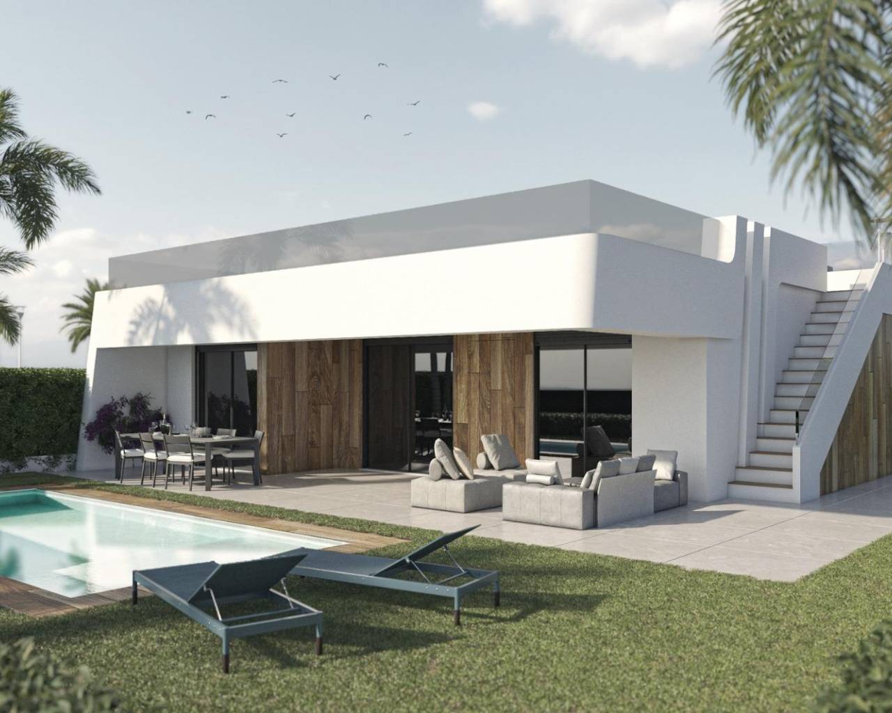 Chalet Independiente - Nueva construcción  - Alhama De Murcia - Condado De Alhama