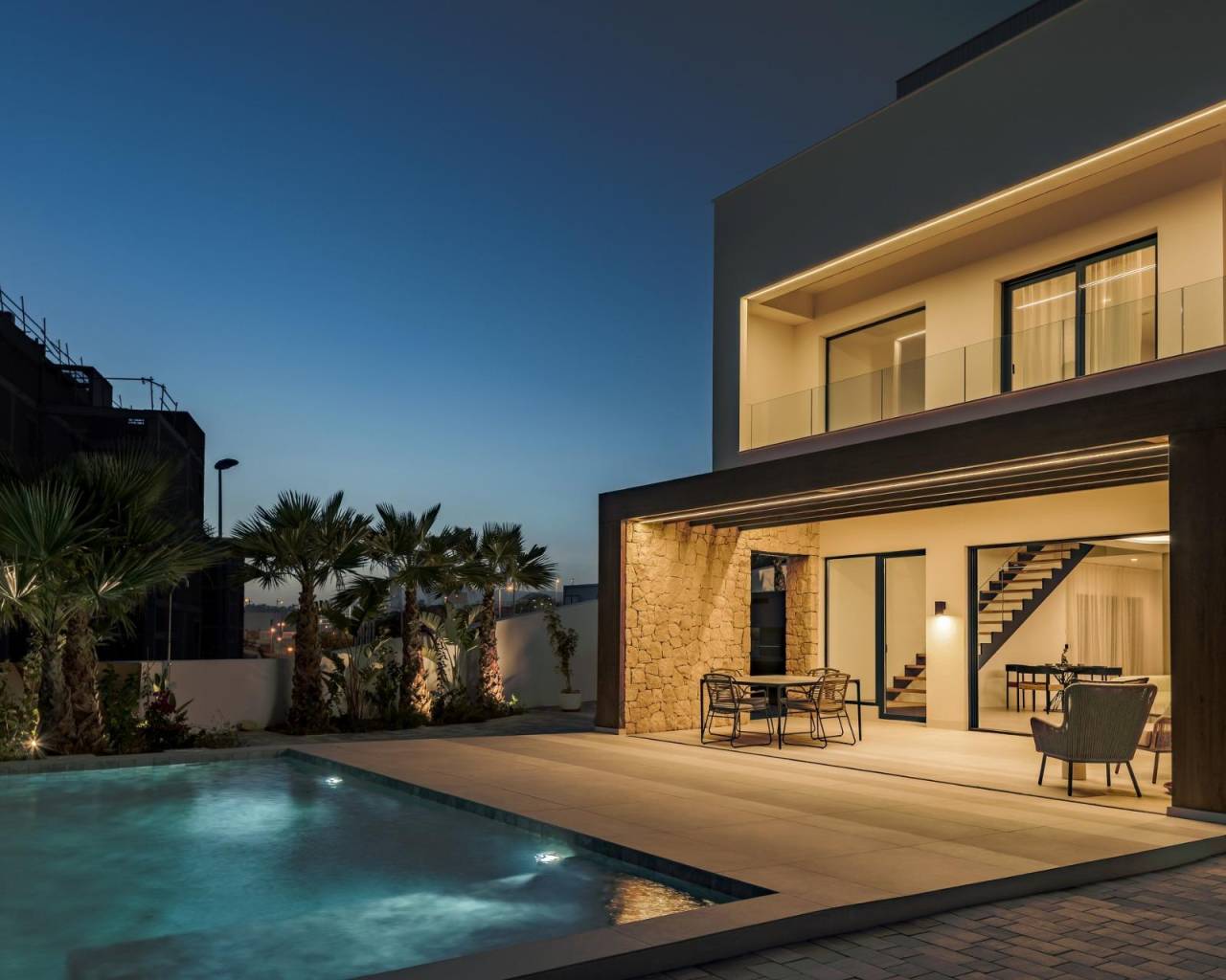 Chalet Independiente - Nueva construcción  - Finestrat - Campana Garden