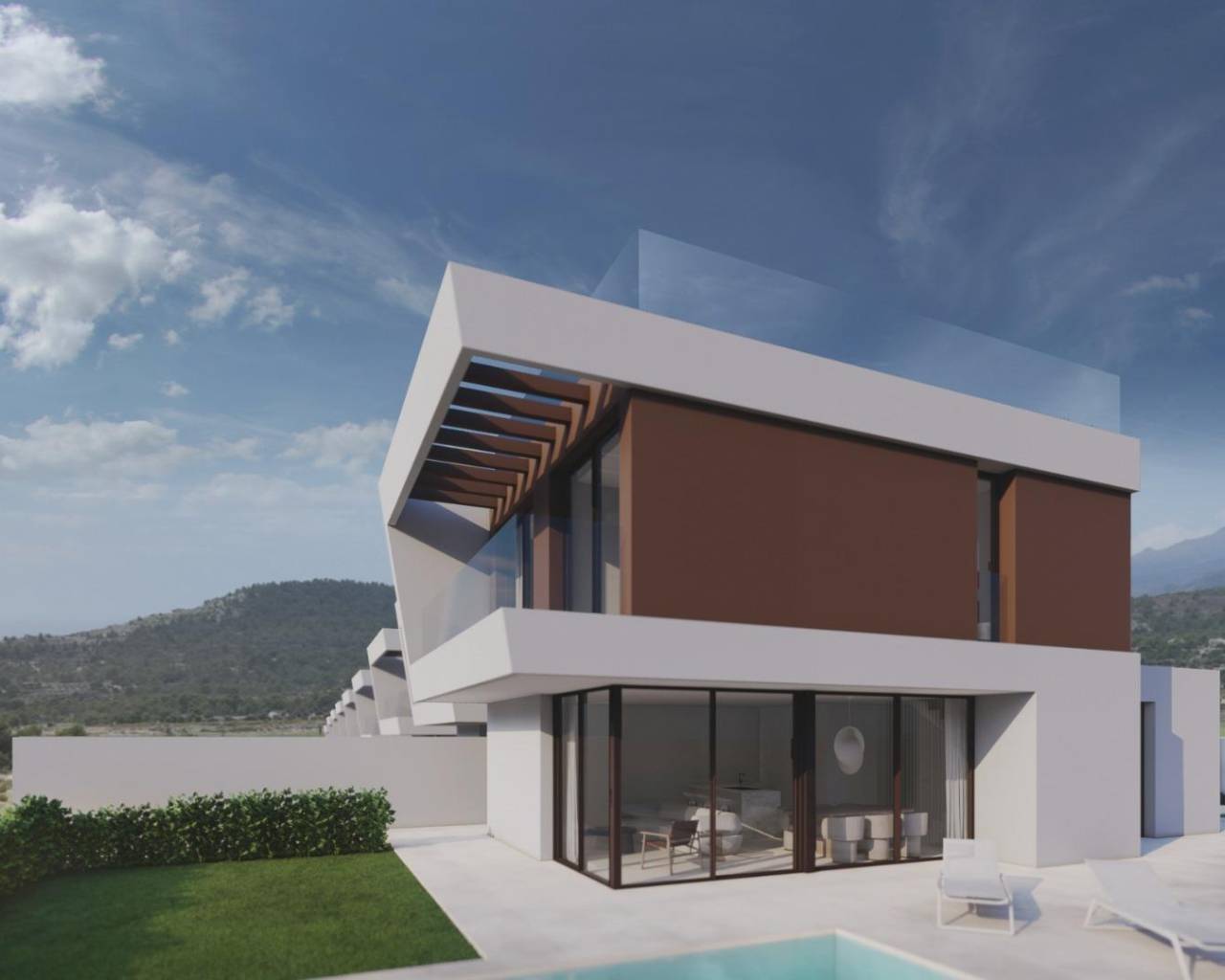 Chalet Independiente - Nueva construcción  - Finestrat - Puig Campana Golf