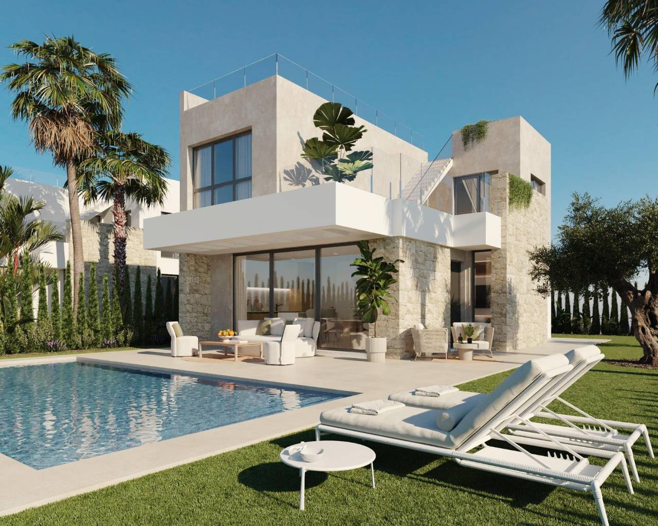 Chalet Independiente - Nueva construcción  - Finestrat - Puig Campana Golf
