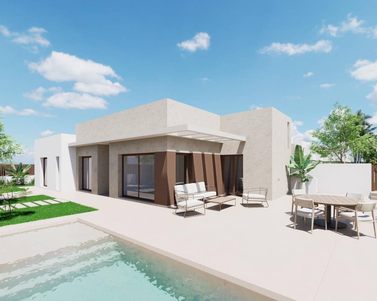 Chalet Independiente - Nueva construcción  - Los Alcazares - Serena Golf