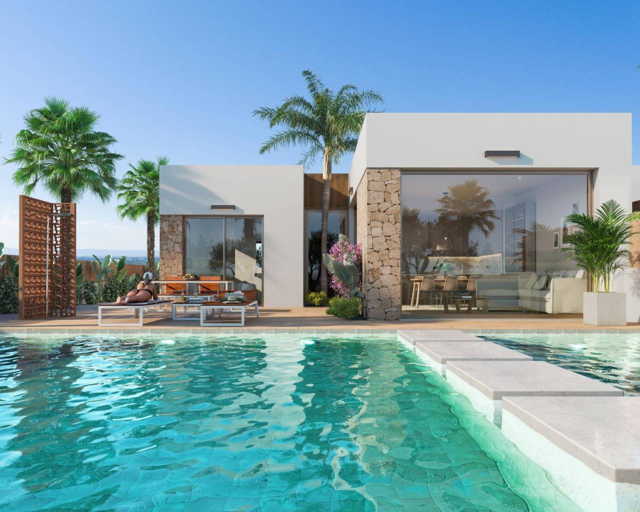 Chalet Independiente - Nueva construcción  - Los Alcazares - Serena Golf