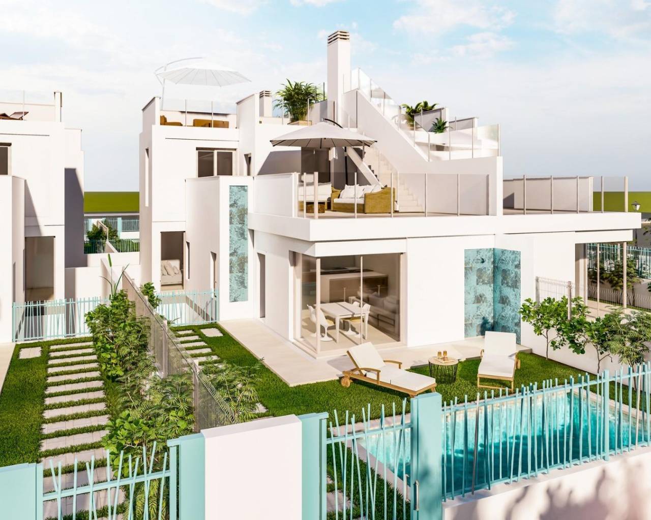 Chalet Independiente - Nueva construcción  - Los Alcazares - Torre del Rame