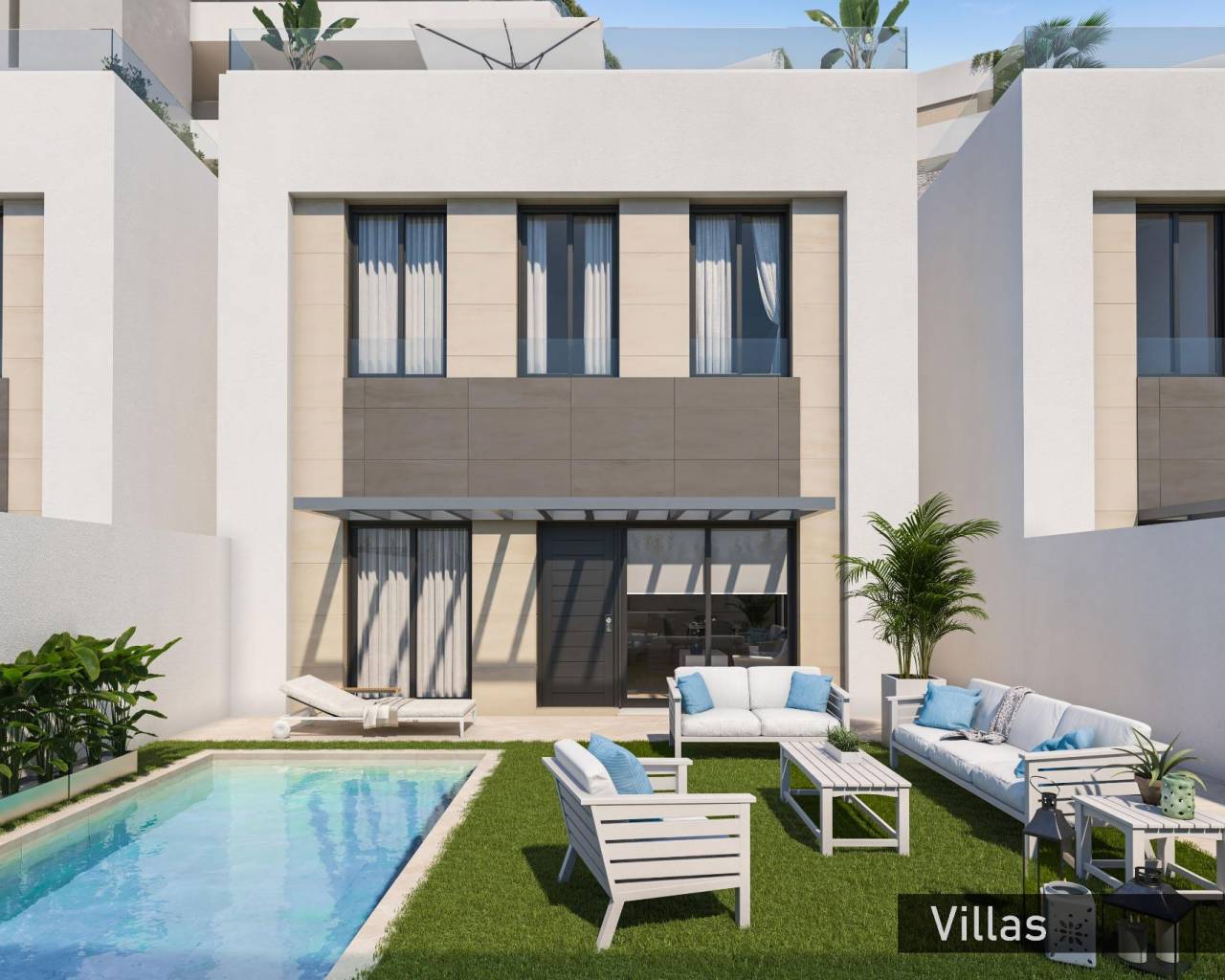 Detached Villa - New Build - Aguilas - Playa del Hornillo