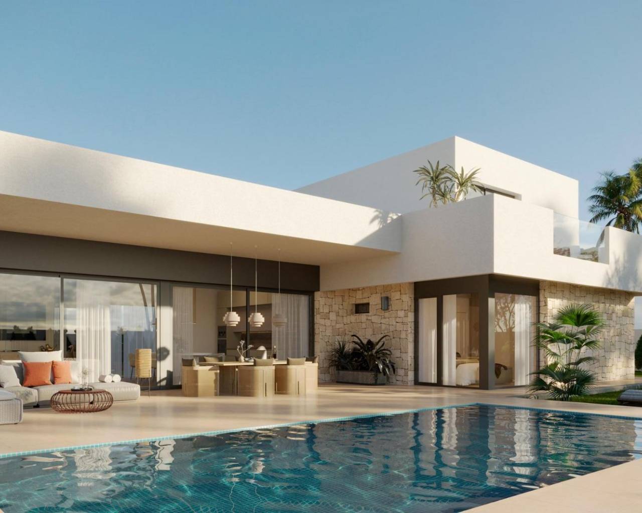Detached Villa - New Build - Aspe - Poligono 19