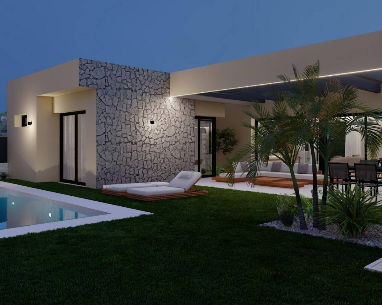 Detached Villa - New Build - Baños y Mendigo - Altaona Golf