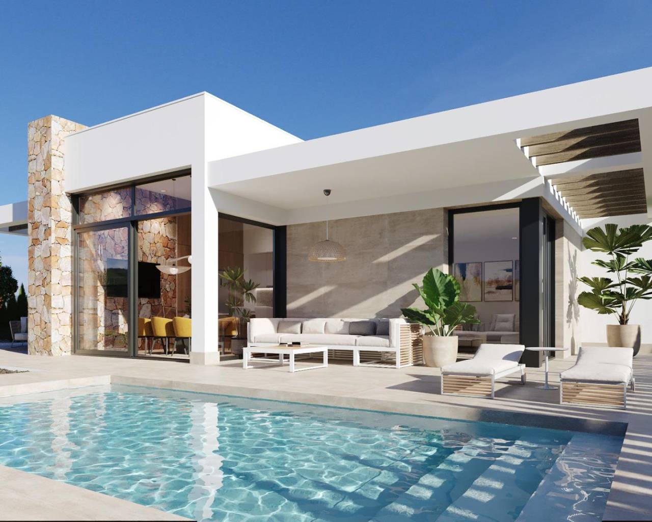 Detached Villa - New Build - Fuente Álamo - Hacienda del Alamo