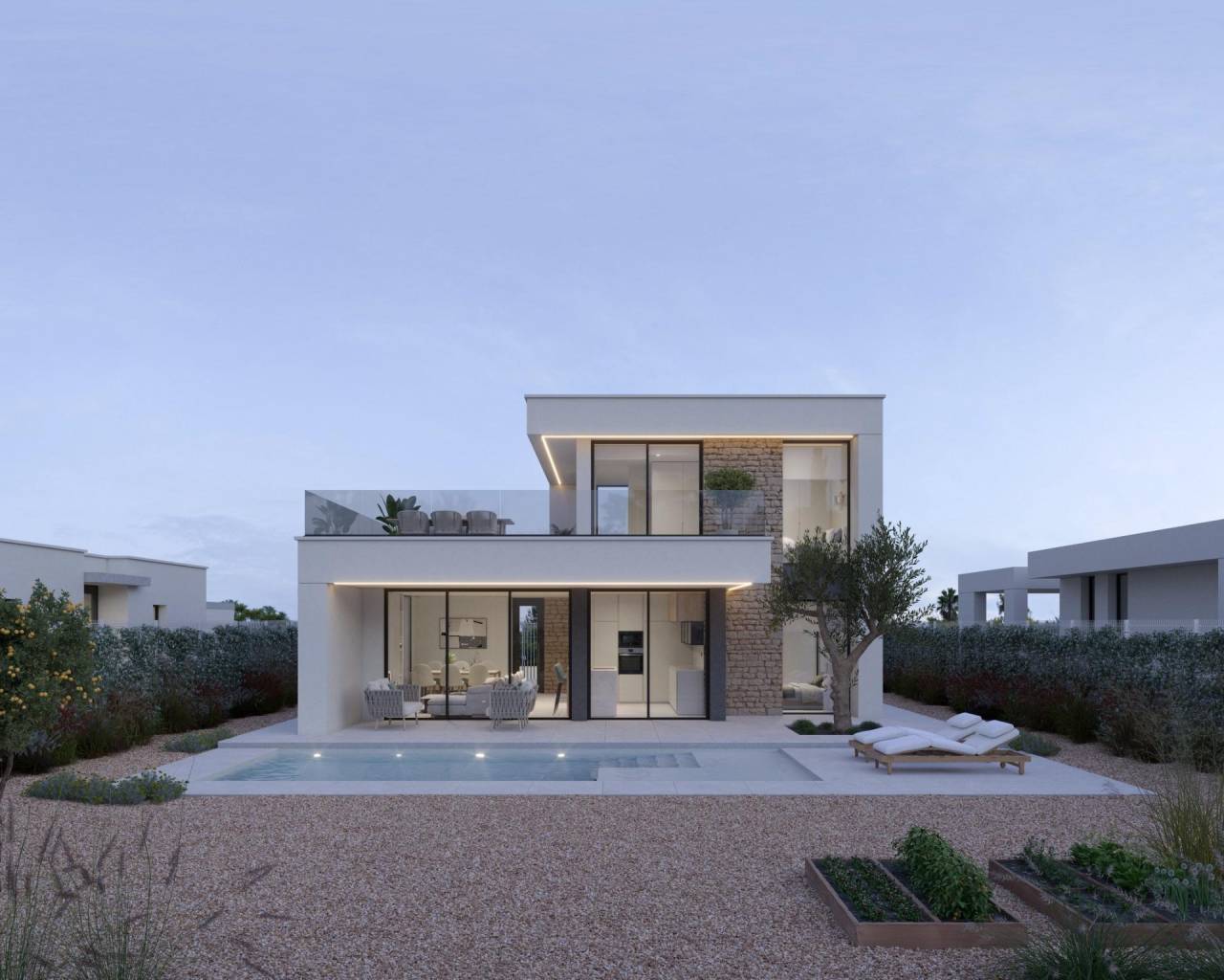 Detached Villa - New Build - Fuente Álamo - Hacienda del Alamo