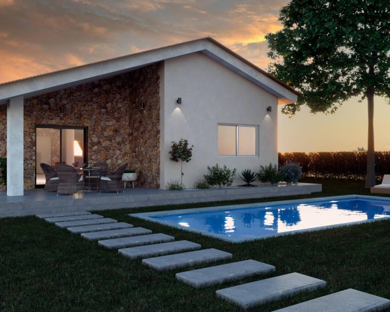 Detached Villa - New Build - Moratalla - Campo de San Juan