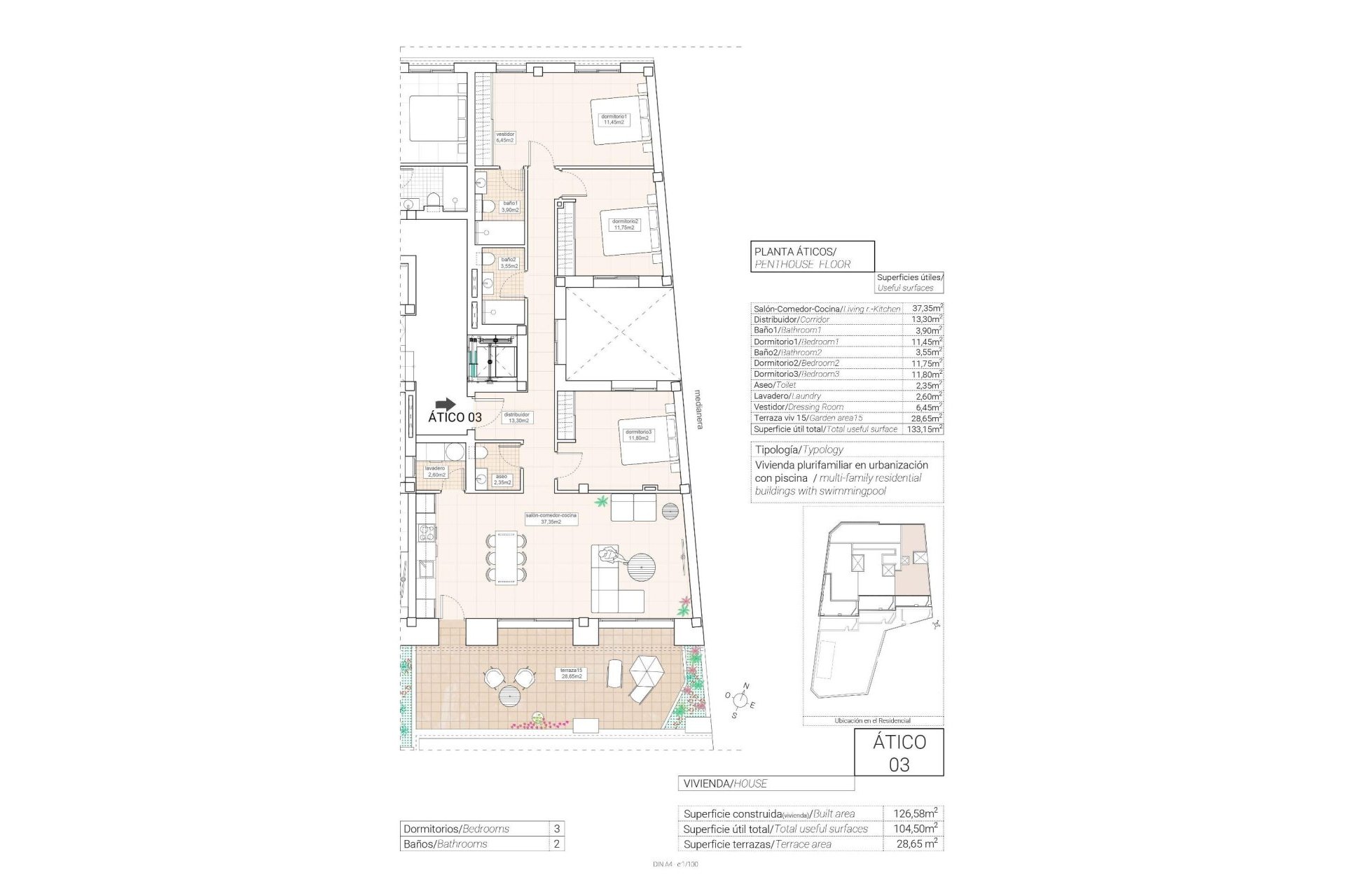 New Build - Apartment - Hondón de las Nieves - Pueblo