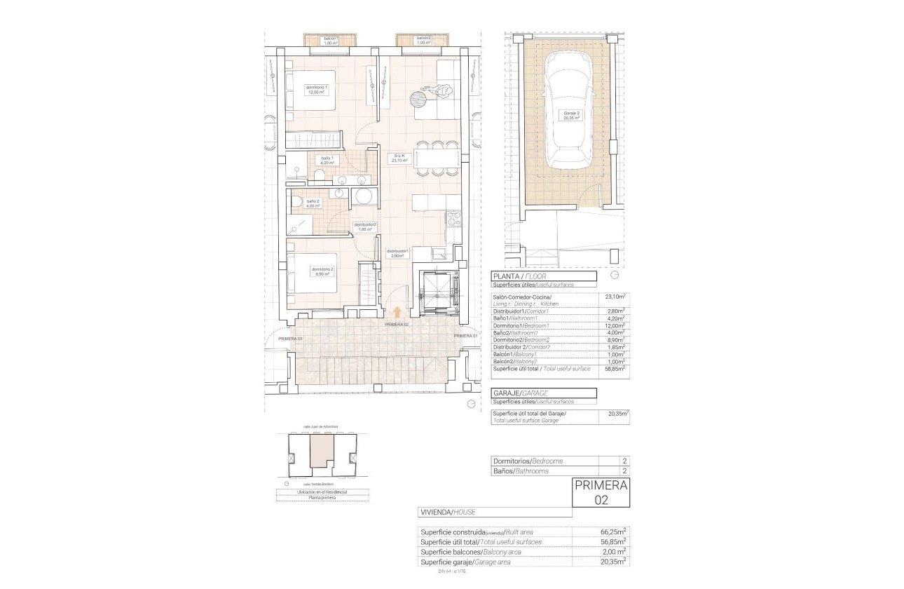 New Build - Apartment - Hondón de las Nieves - Pueblo