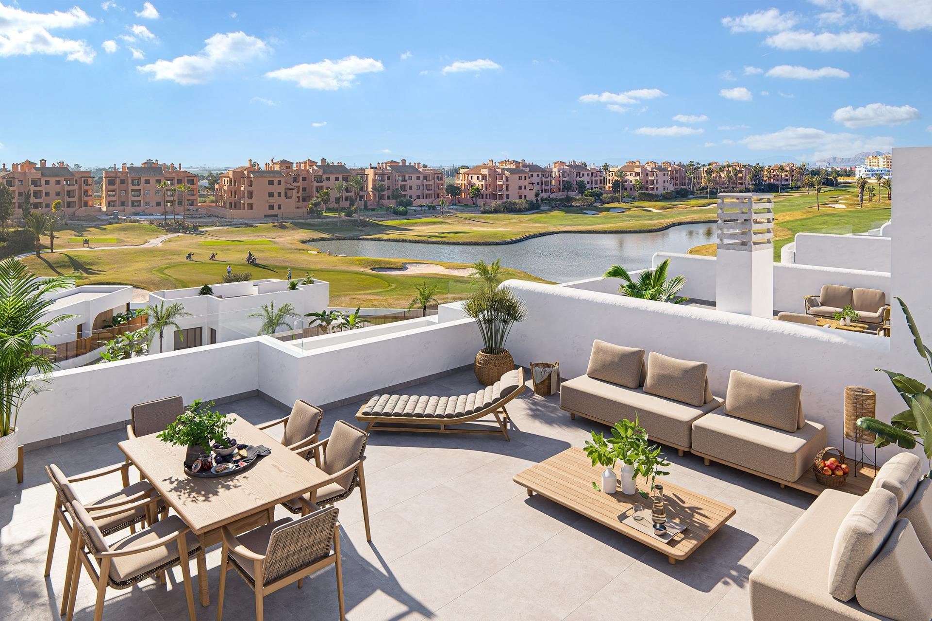 New Build - Apartment - Los Alcazares - La Serena Golf
