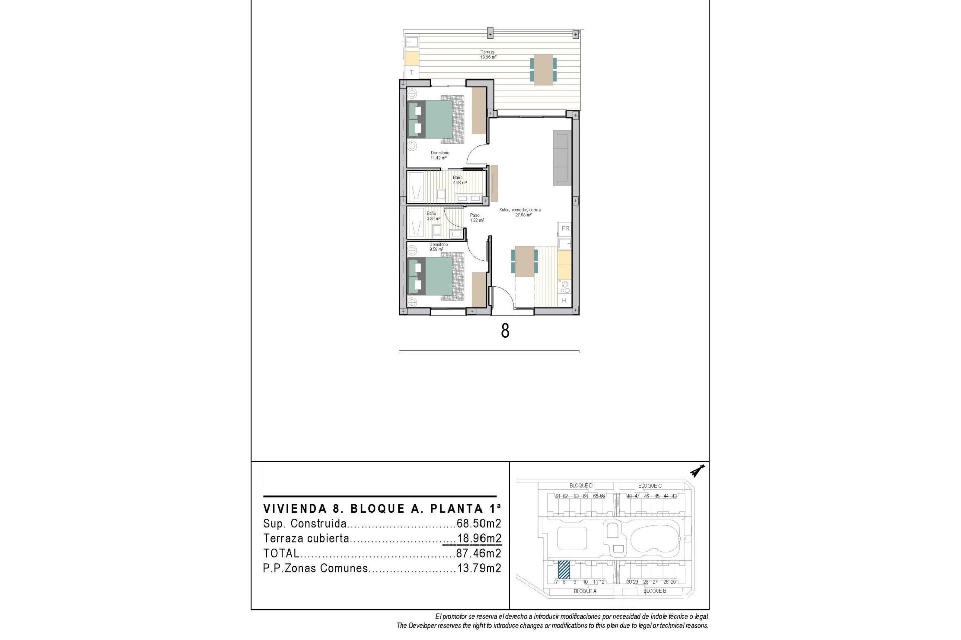 New Build - Apartment - Torre Pacheco - San Cayetano
