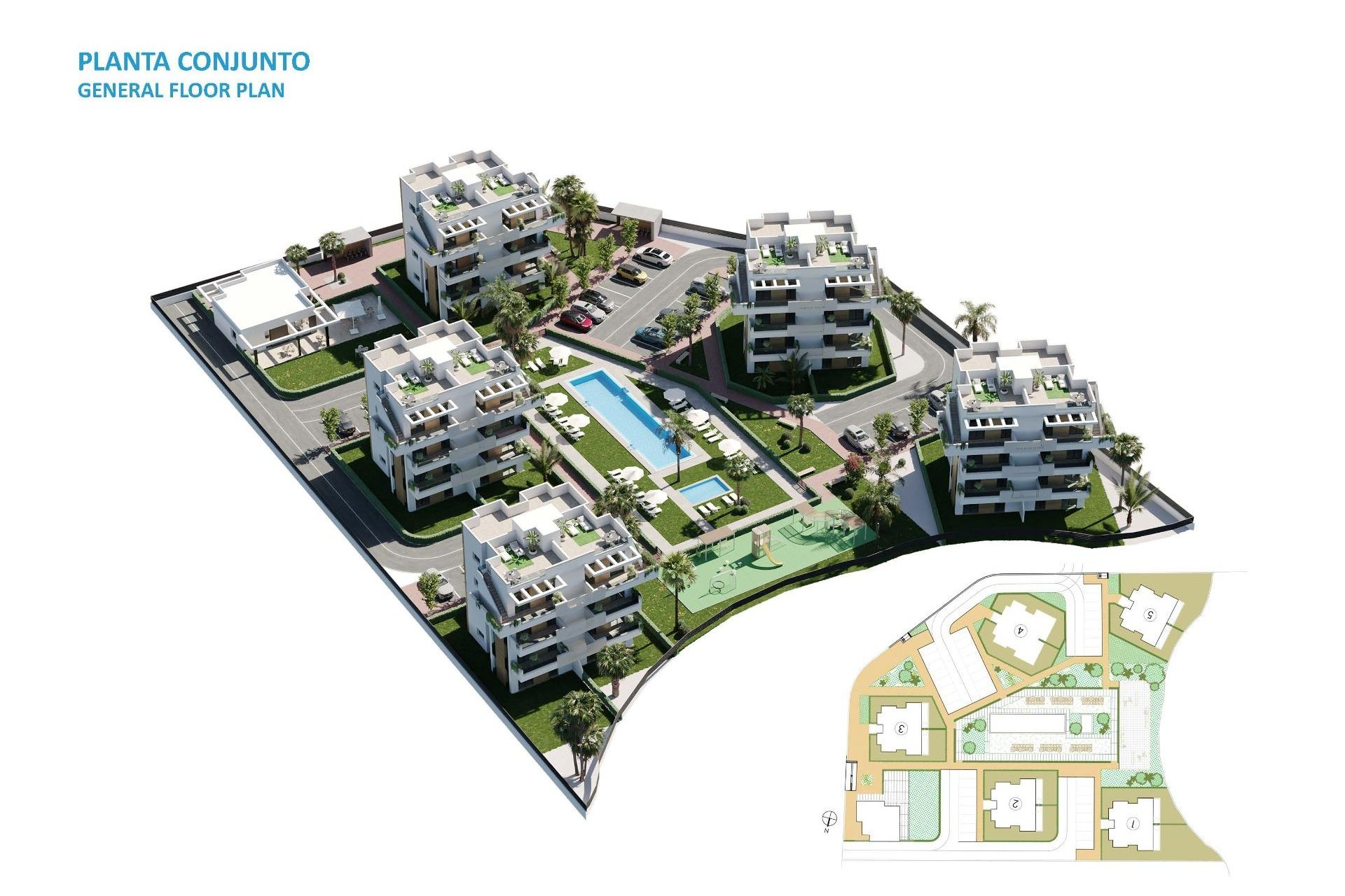 New Build - Apartment - Torre Pacheco - Santa Rosalia Lake and Life Resort