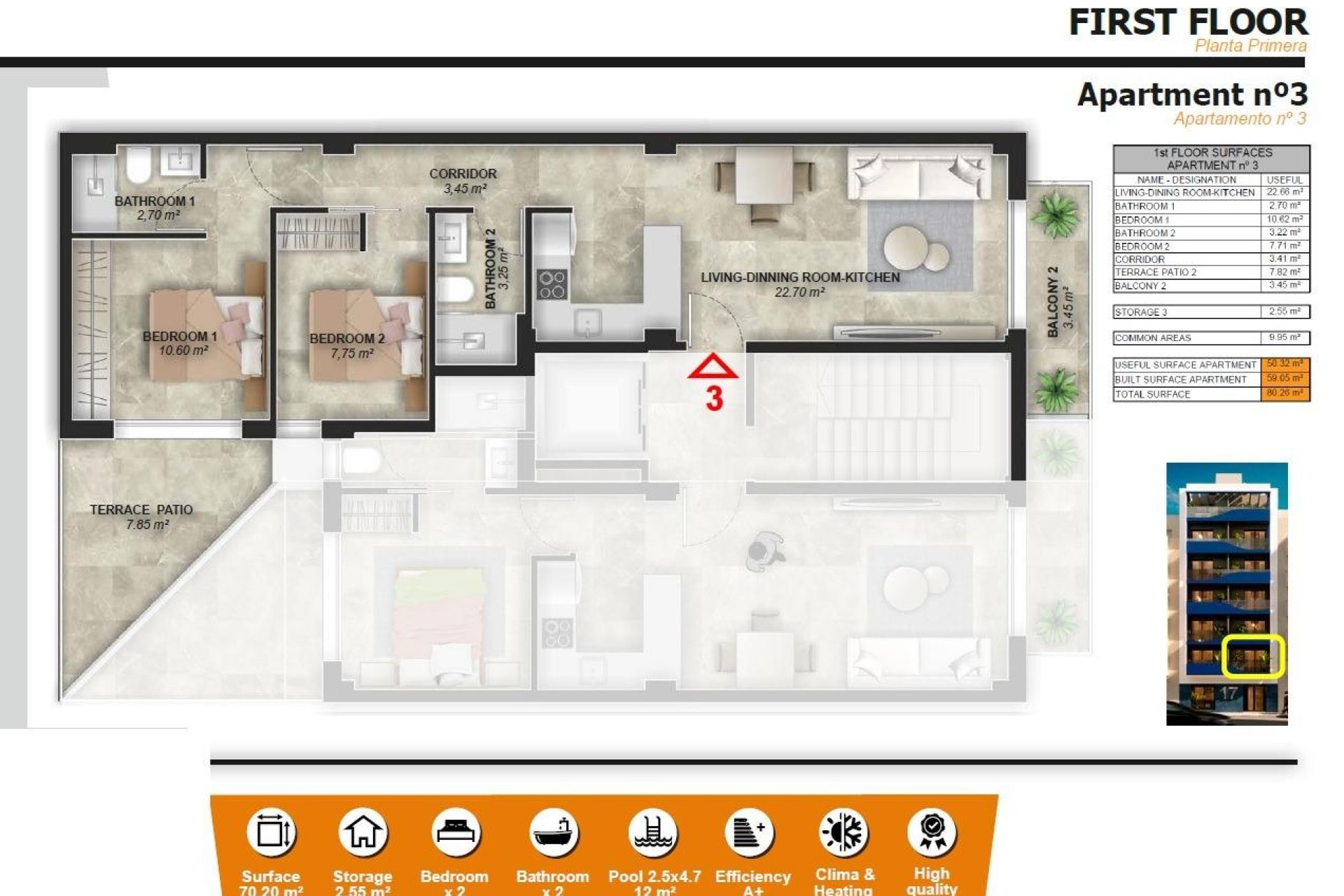 New Build - Apartment - Torrevieja - Playa del Acequión