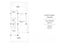 New Build - Bungalow - Orihuela Costa - PAU 26