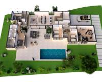 New Build - Detached Villa - Baños y Mendigo - Altaona Golf