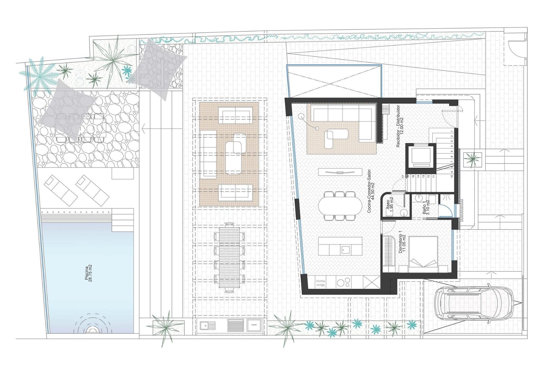 New Build - Detached Villa - Cabo de Palos - Cala Flores