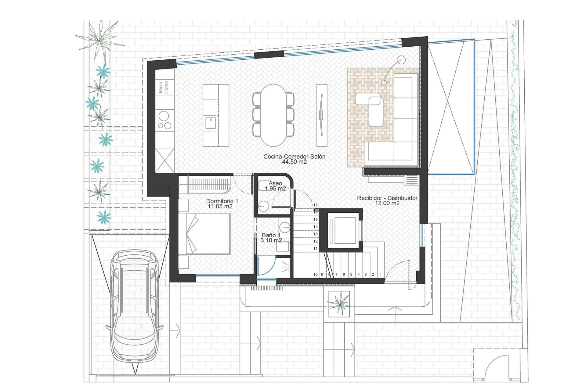 New Build - Detached Villa - Cabo de Palos - Cala Flores