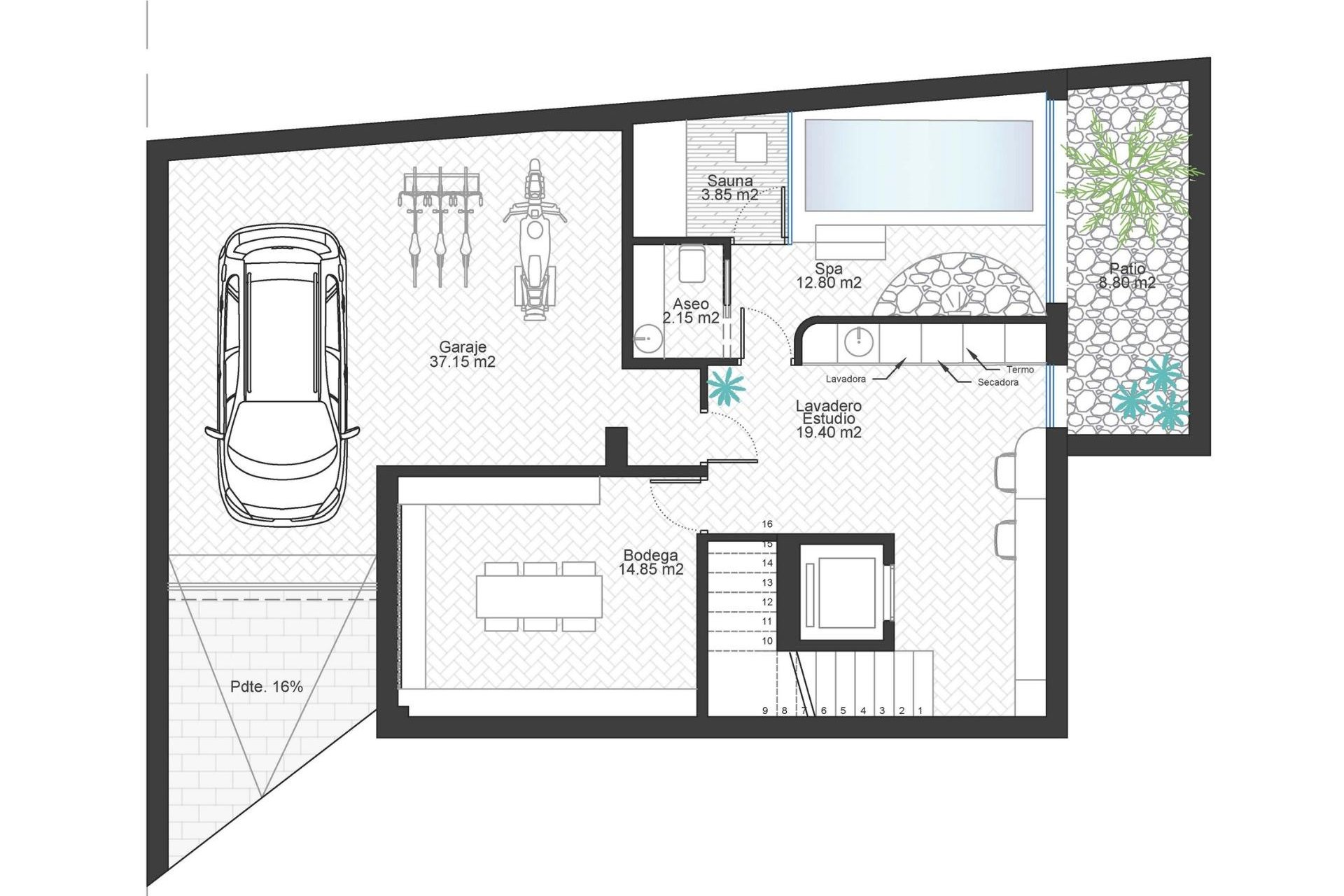 New Build - Detached Villa - Cabo de Palos - Cala Flores