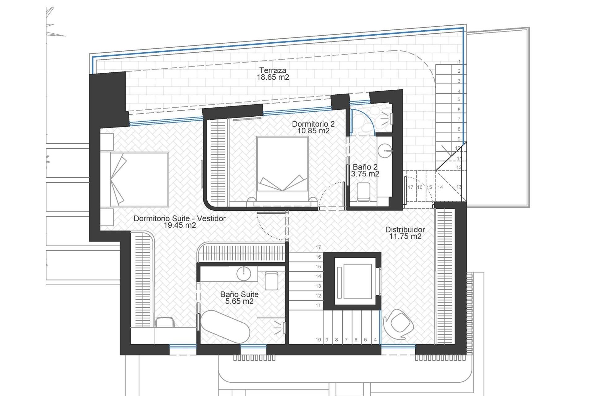 New Build - Detached Villa - Cabo de Palos - Cala Flores