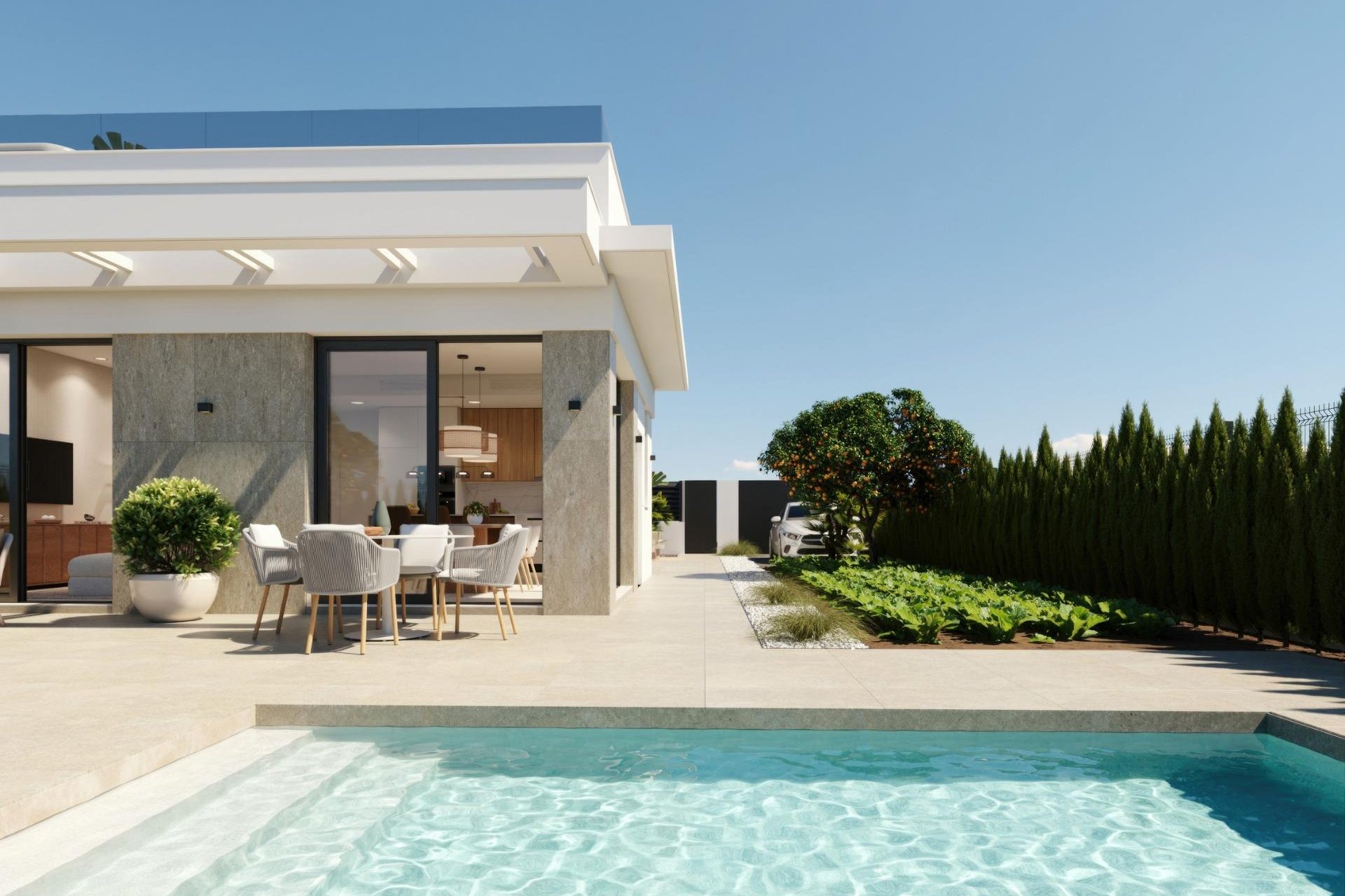 New Build - Detached Villa - Fuente Álamo - Hacienda Del Álamo Golf