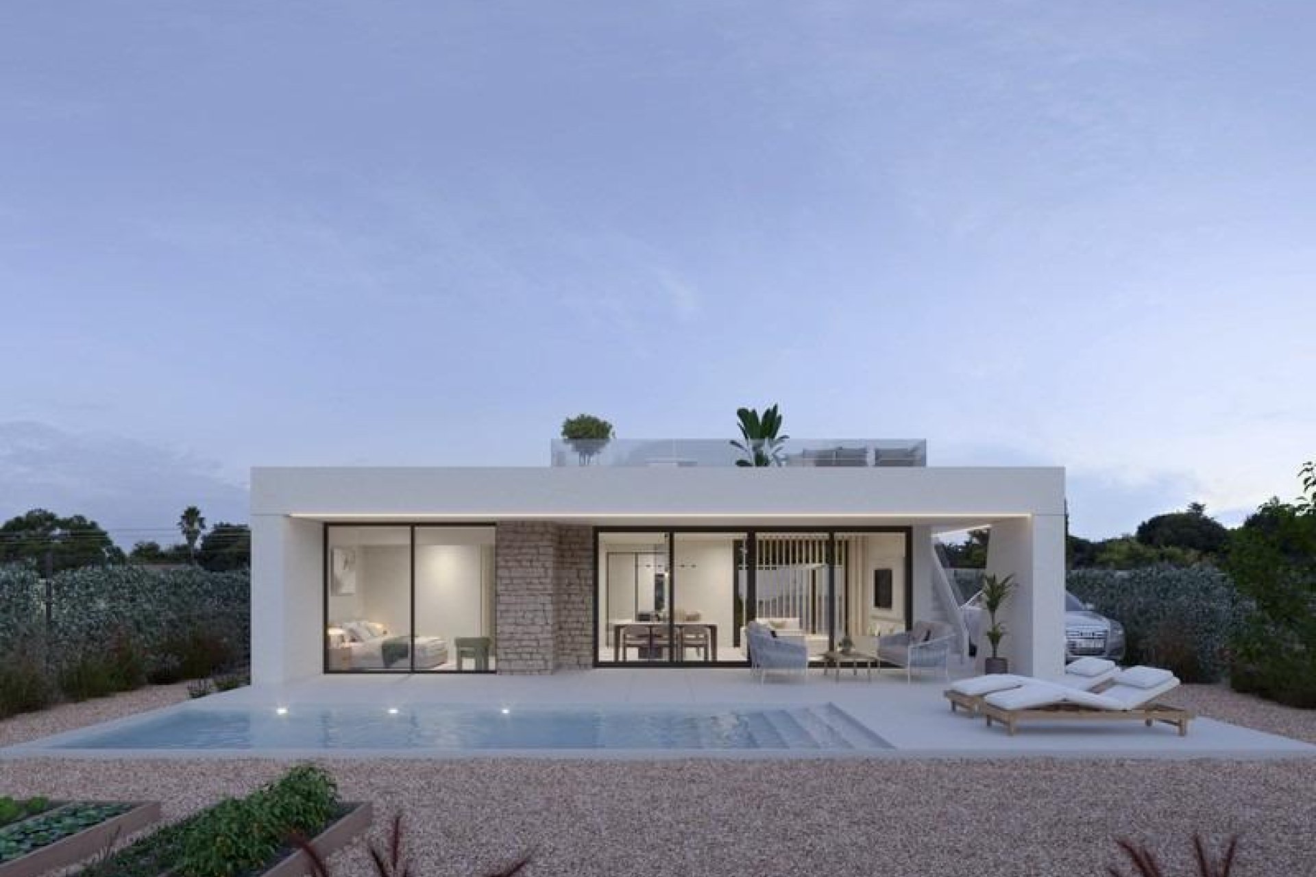 New Build - Detached Villa - Fuente Álamo - Hacienda del Alamo
