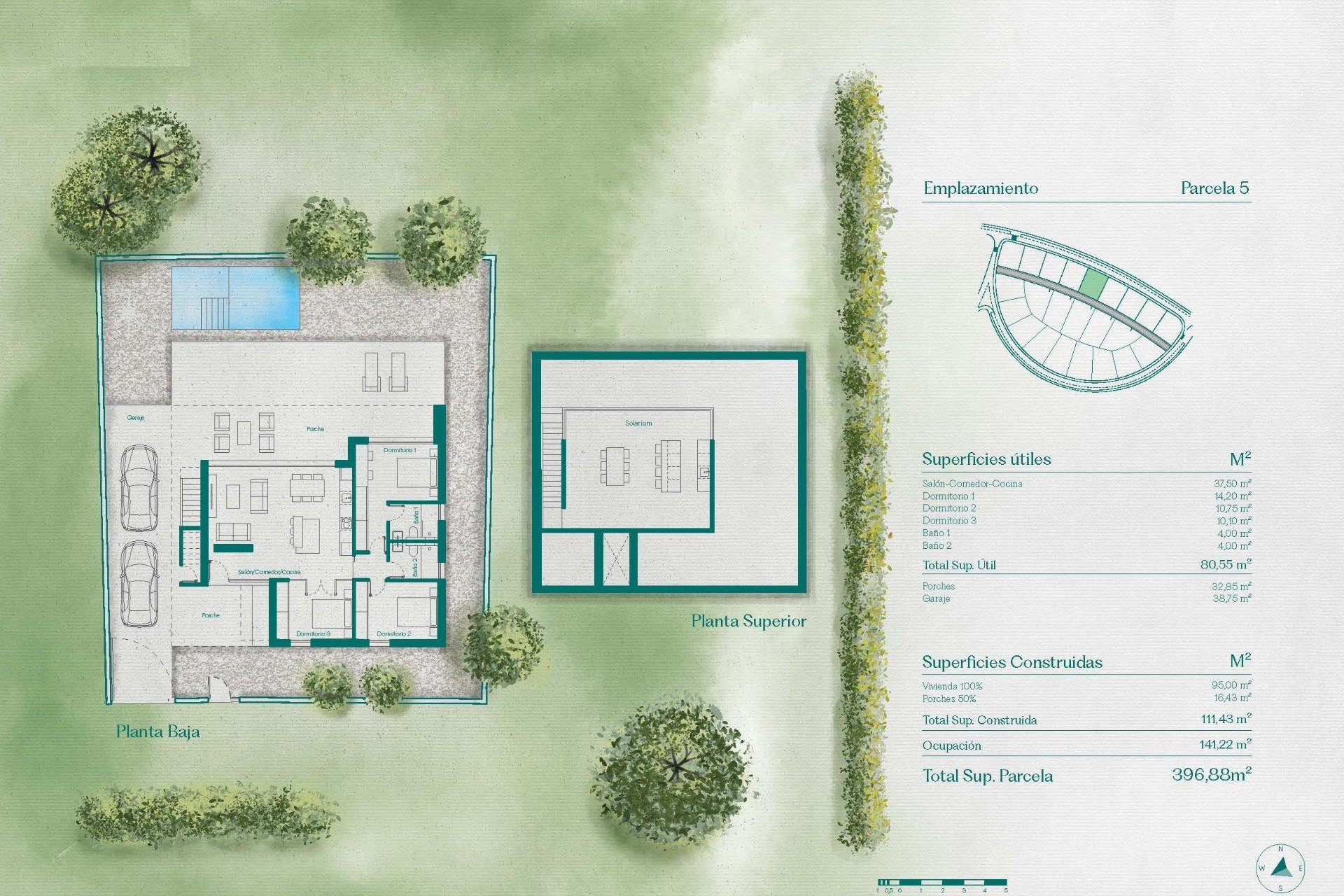 New Build - Detached Villa - Fuente Álamo - Hacienda del Alamo