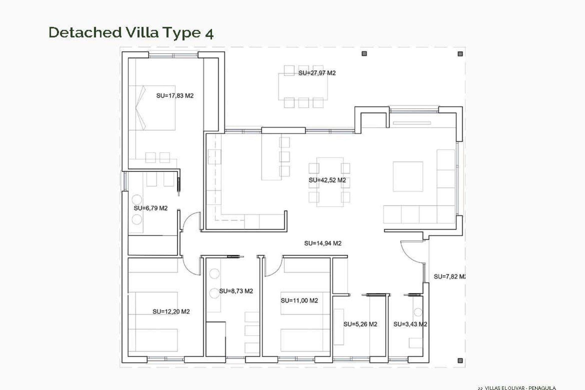 New Build - Detached Villa - Penaguila - El Olivar