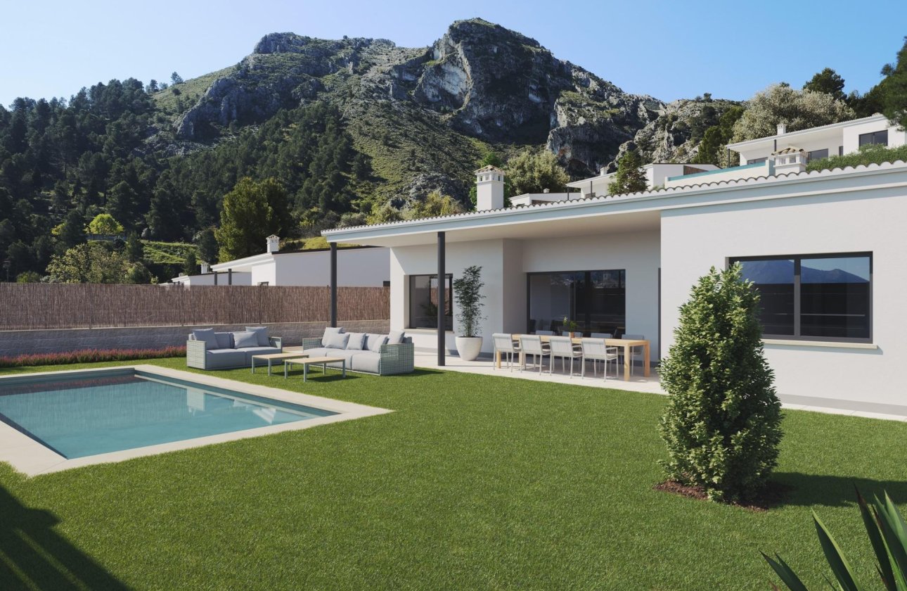 New Build - Detached Villa - Penaguila - El Olivar