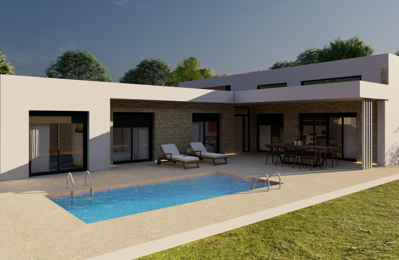 New Build - Detached Villa - Pinoso - Campo