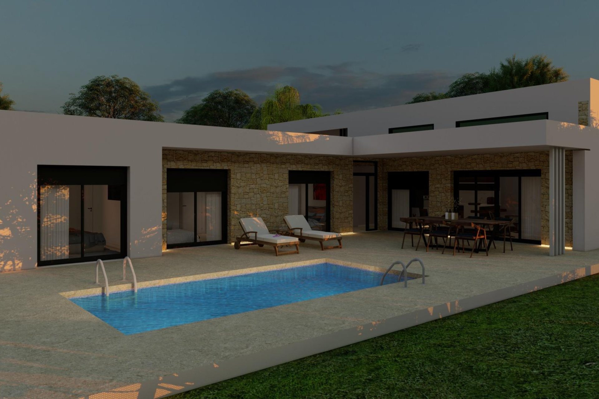 New Build - Detached Villa - Pinoso - Campo