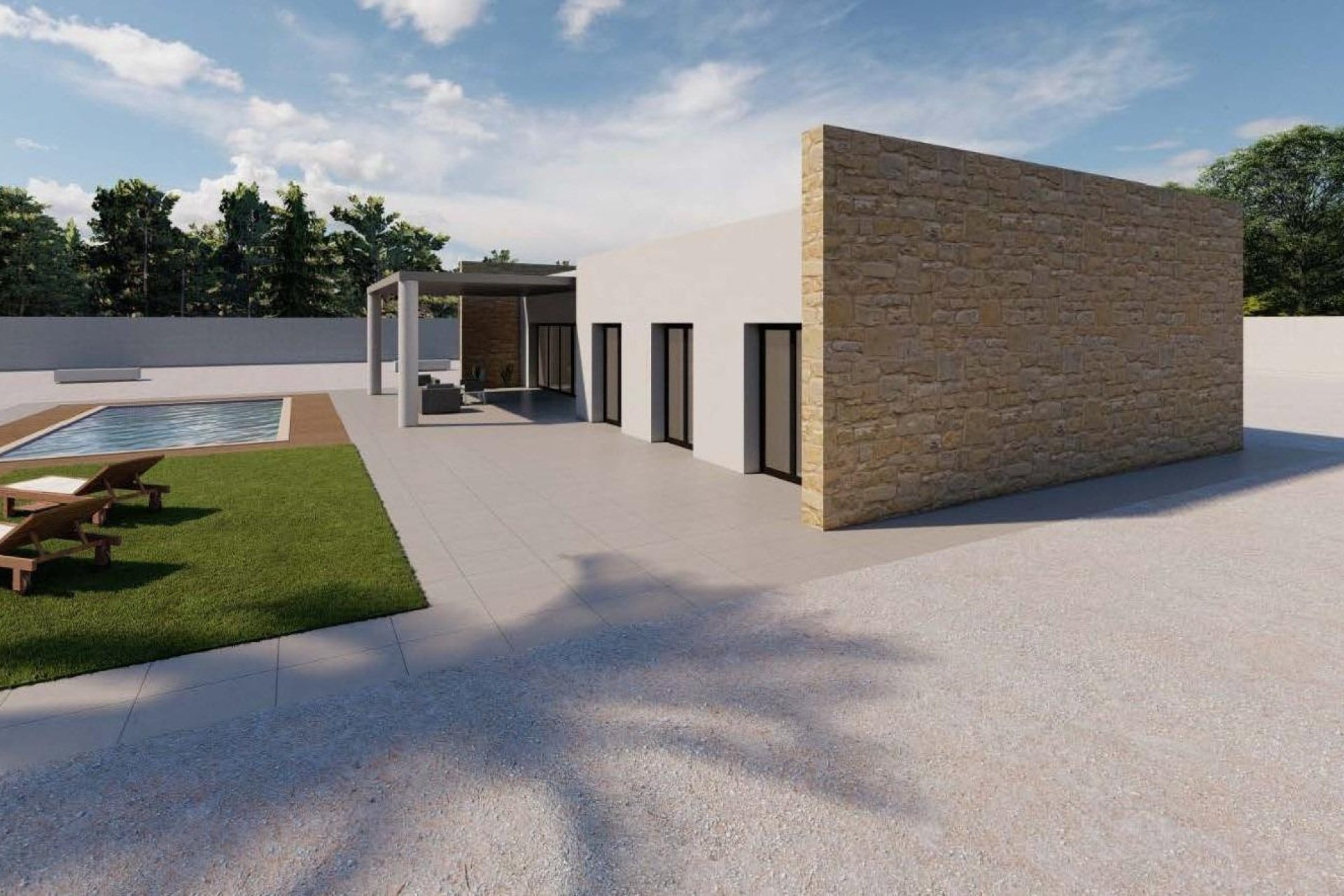 New Build - Detached Villa - Pinoso - Campo