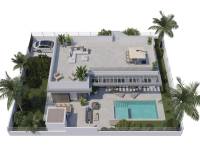 New Build - Detached Villa - Polop - Alberca
