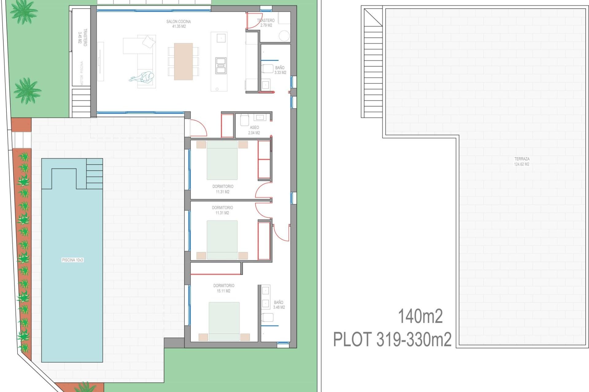 New Build - Detached Villa - San Javier - Parque del doce