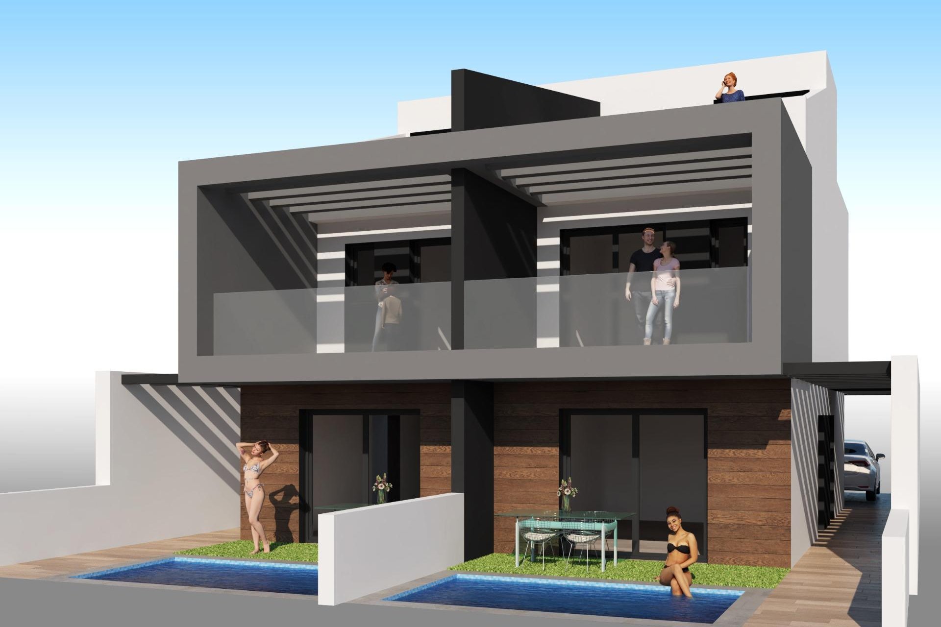 New Build - Detached Villa - San Javier - Santiago de la Ribera