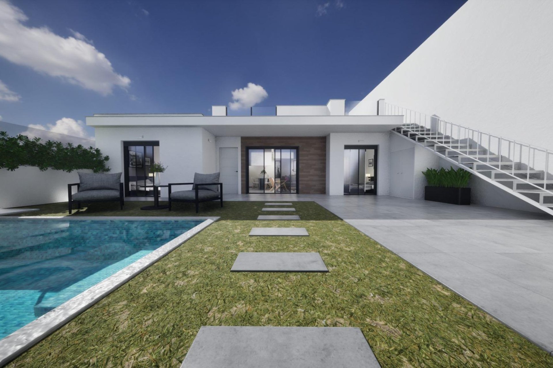 New Build - Quad - Torre Pacheco - pueblo