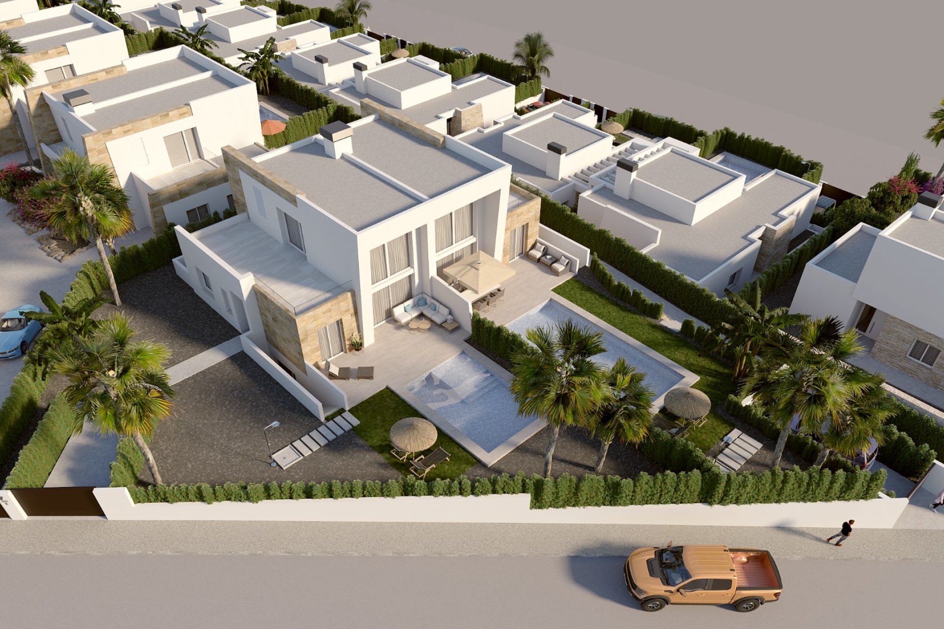 New Build - Semi - Detached Villa - Algorfa