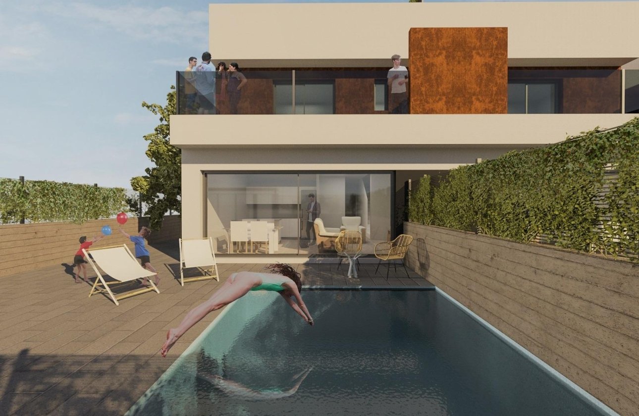 New Build - Townhouse - San Javier - Santiago de la Ribera