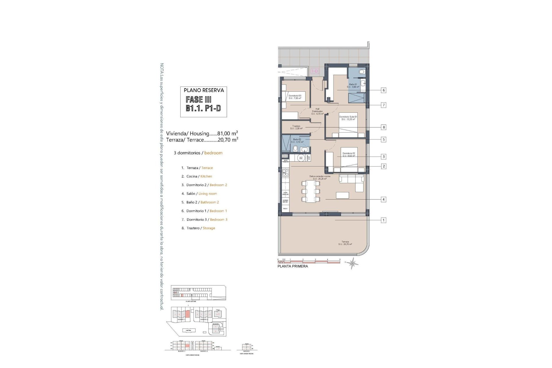 Nueva construcción  - Apartamento - Los Alcazares - La Serena Golf
