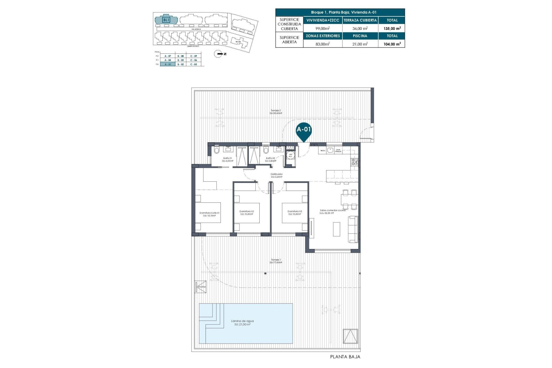 Nueva construcción  - Apartamento - Los Alcazares - Serena Golf