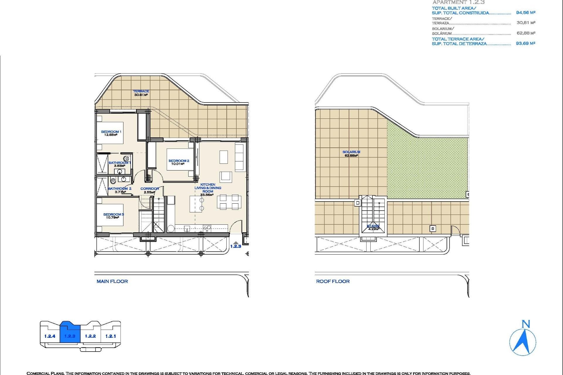 Nueva construcción  - Apartamento - Los Alcazares - Serena Golf