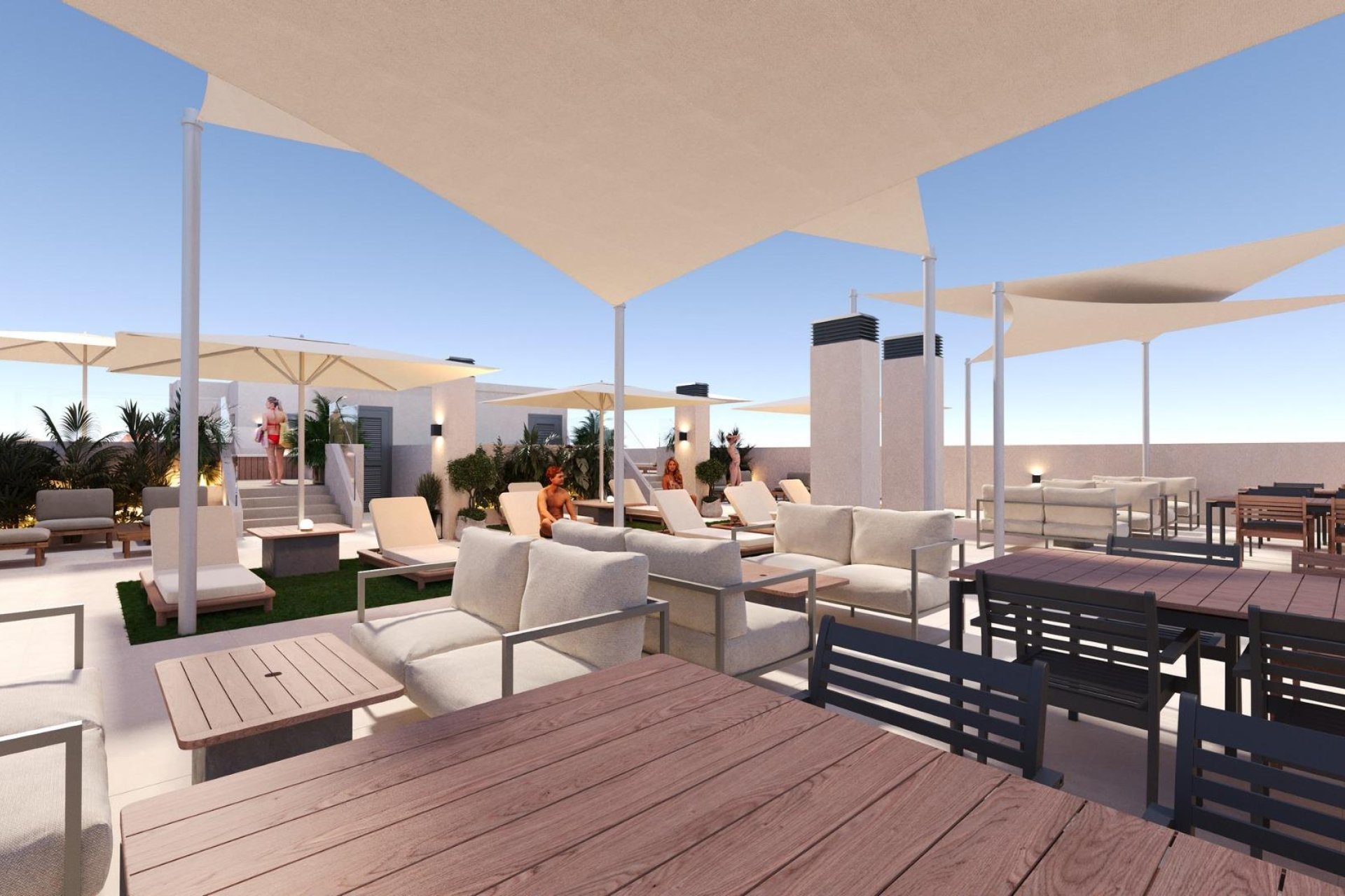 Nueva construcción  - Apartamento - San Miguel de Salinas - Pueblo