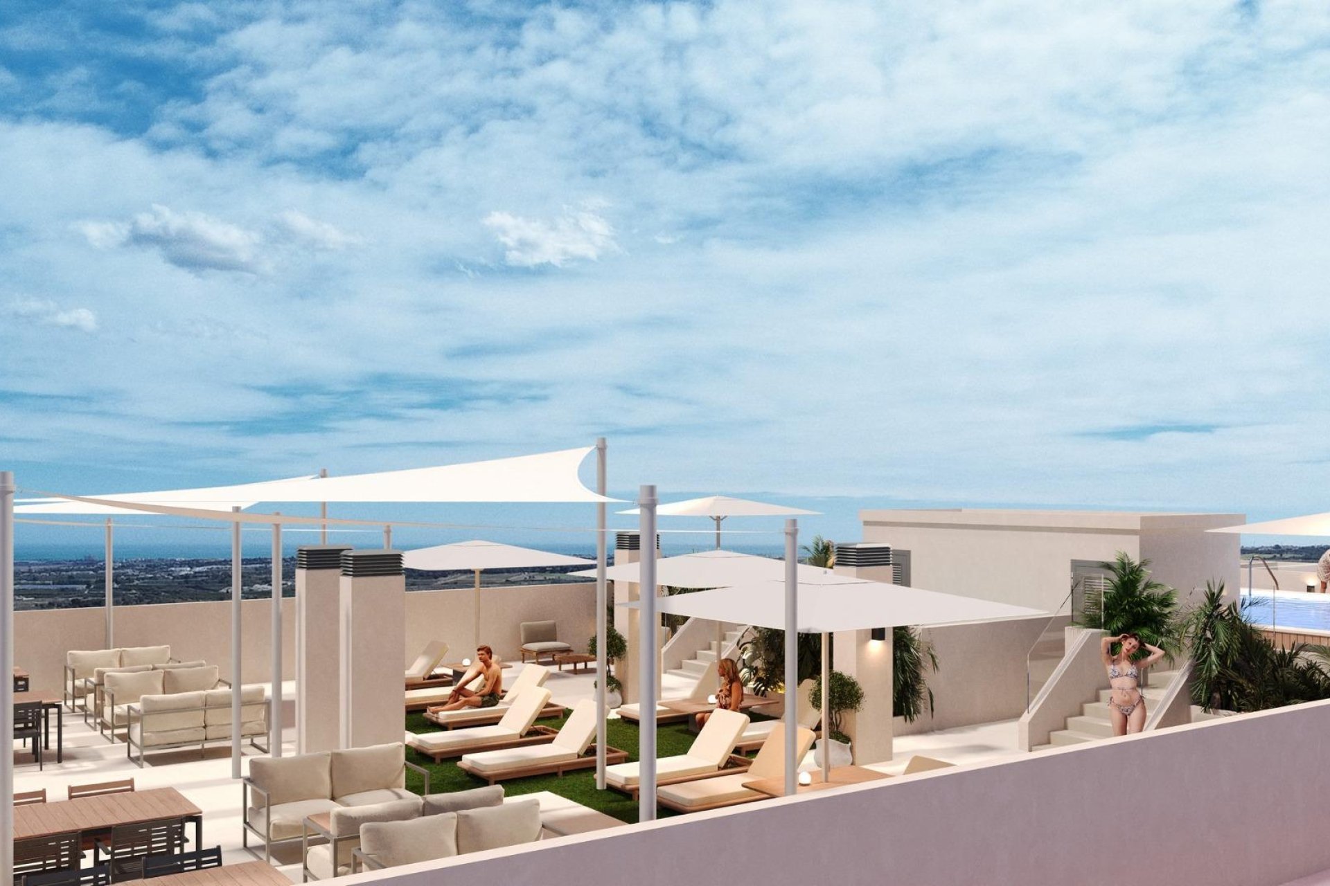 Nueva construcción  - Apartamento - San Miguel de Salinas - Pueblo